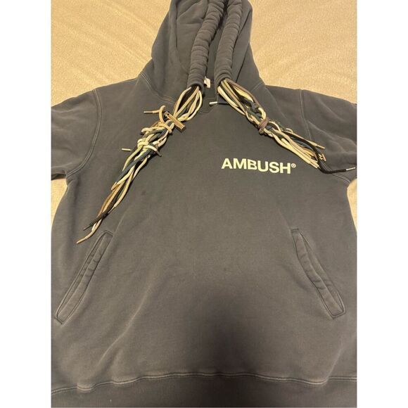 Ambush Size 3 Multi-Drawcord Hoodie Pullover Sweater - Picture 2 of 10